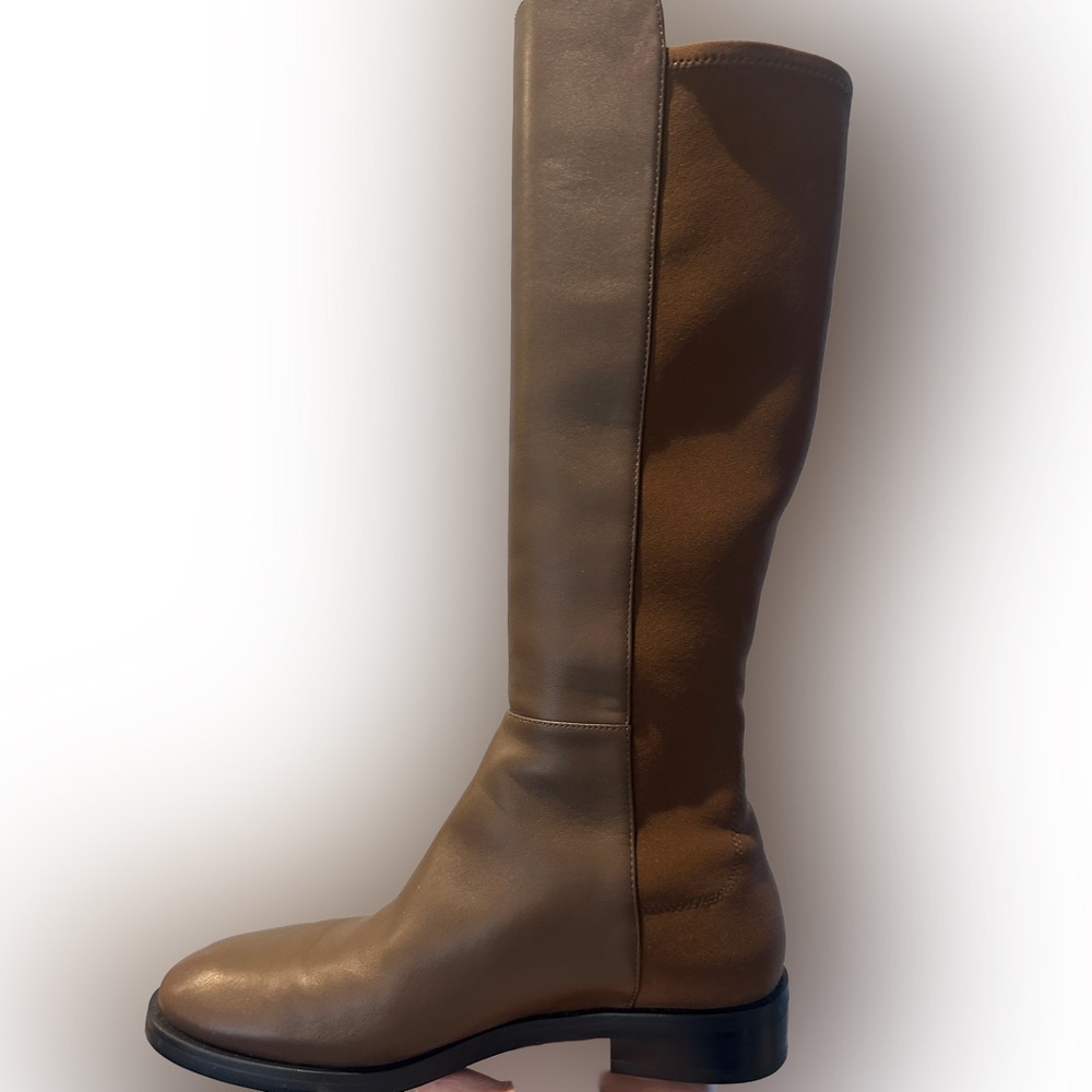 Stuart Weitzman Keelin City leather to the knee boot sz 7.5